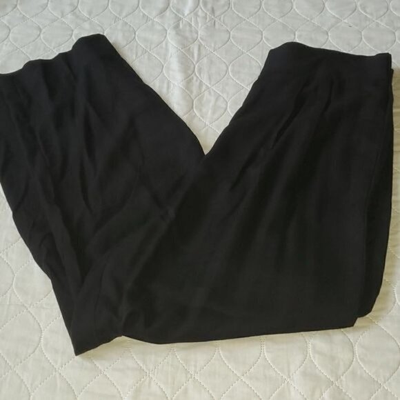 Karin Stevens Vintage Skyscraper Night Light Graphic Black Padded Sz 10 Pantsuit - Picture 12 of 16